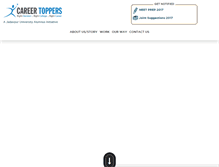 Tablet Screenshot of careertoppers.com